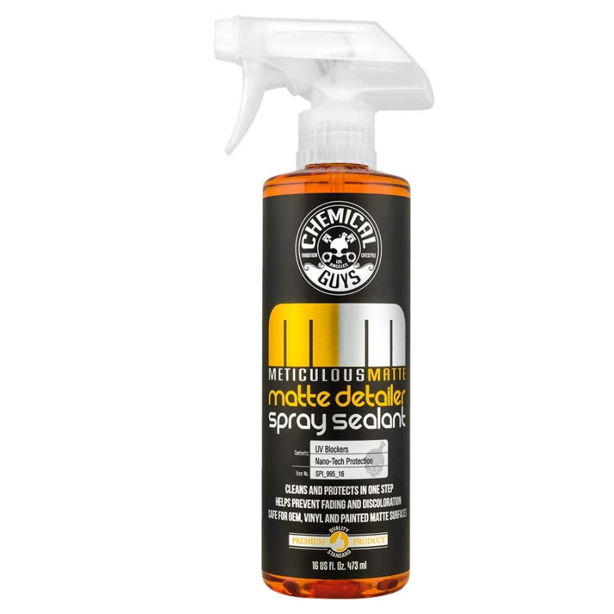 Chemical Guys Meticulous Matte Detailer and Spray Sealant, 16 oz