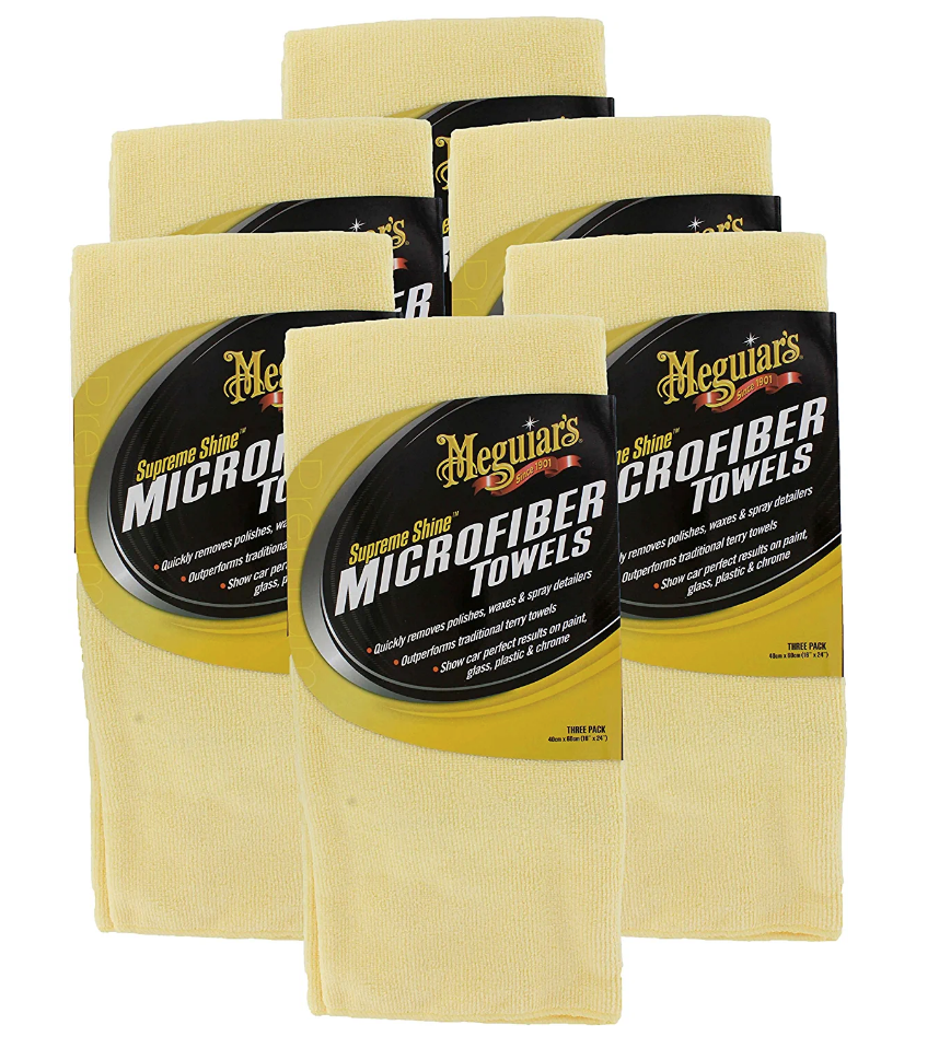 Meguiar's Supreme Shine Microfiber Towels