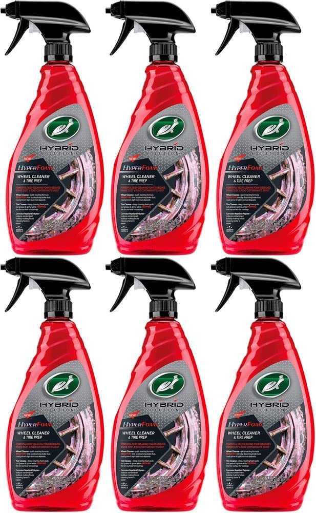 Turtle Wax 53734 Hybrid Solutions Hyper Foam Wheel and Tire Cleaner