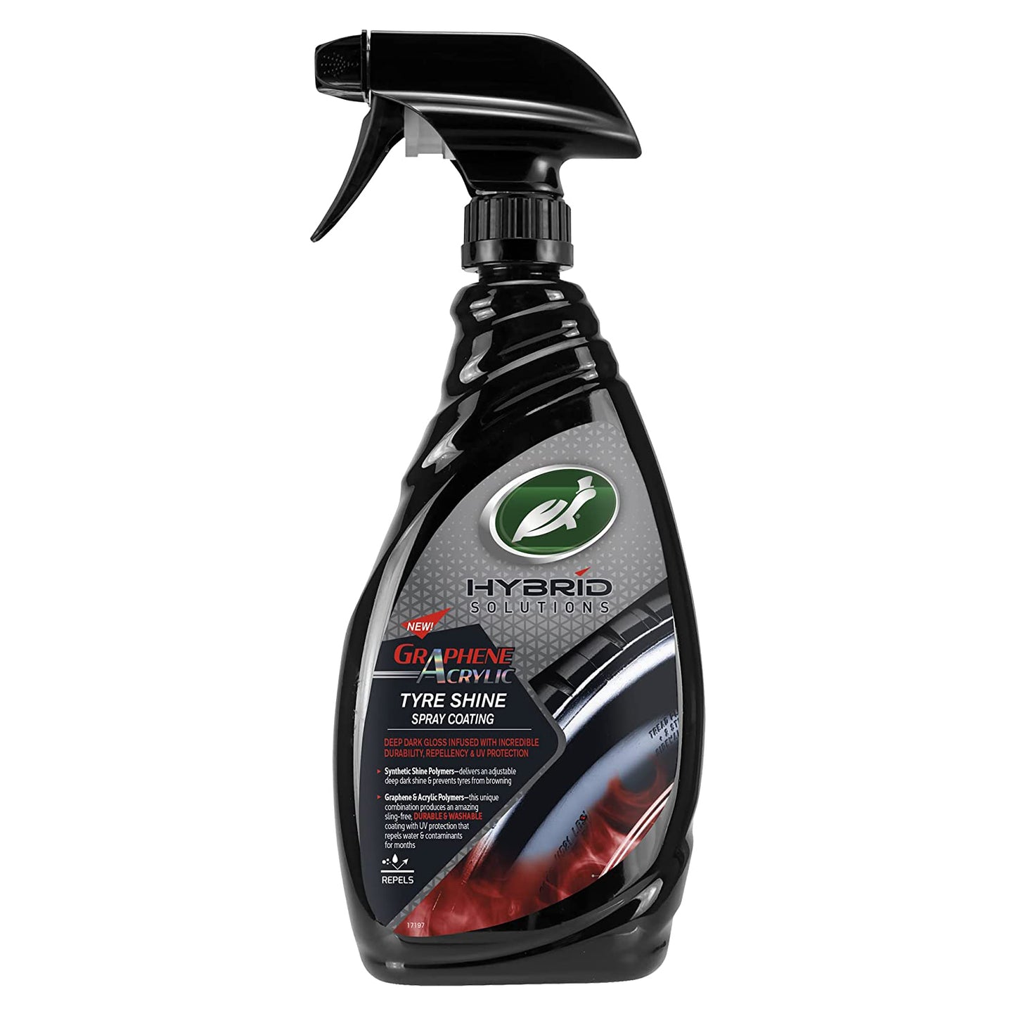 Turtle Wax Hybrid Solutions Graphene Acrylic Tire Shine Spray Coating