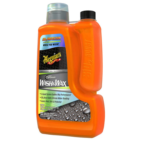 Meguiar's Hybrid Ceramic Wash & Wax, 48 oz Wash, 8 oz SiO2 Boost