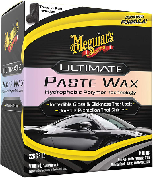 Meguiar's Ultimate Paste Wax IMPROVED FORMULA, 8 oz