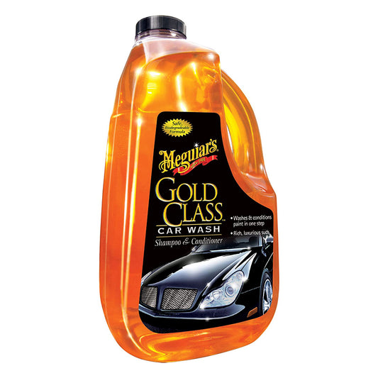 Meguiar's G7164 Gold Class Car Wash Shampoo & Conditioner, 64 oz