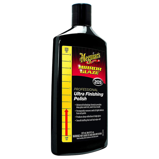 Meguiar's M20508 Mirror Glaze Ultra Finishing Polish, 8 oz