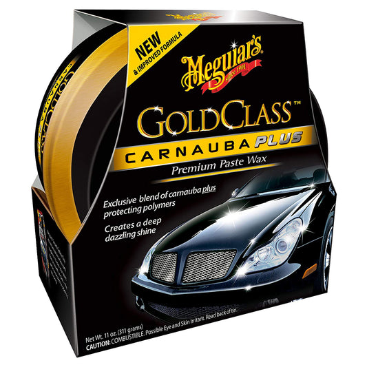 Meguiar's Gold Class Carnauba Plus Premium Paste Wax, 11 oz