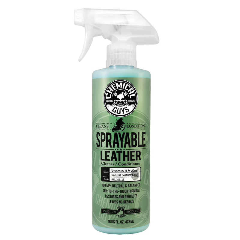 Chemical Guys Sprayable Leather Cleaner and Conditioner in One, 16 oz