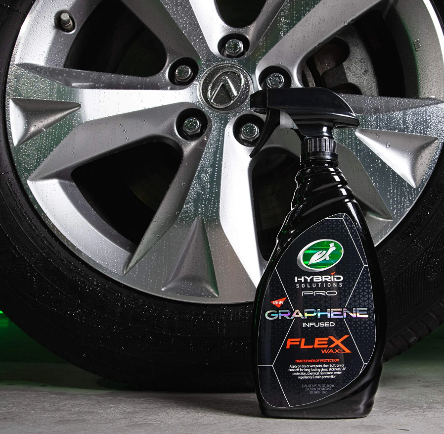 Turtle Wax Hybrid Solutions Pro Flex Wax, Graphene Spray Wax, 23 oz