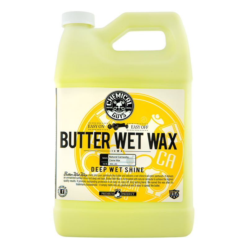Chemical Guys Butter Wet Wax Liquid Cream Car Wax, 16 oz