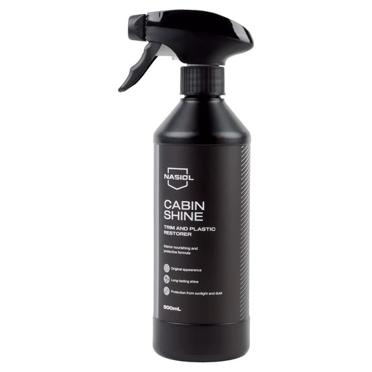 Nasiol Cabinshine Car Interior Accessories and Plastic Polisher, Restorer, 500 ml