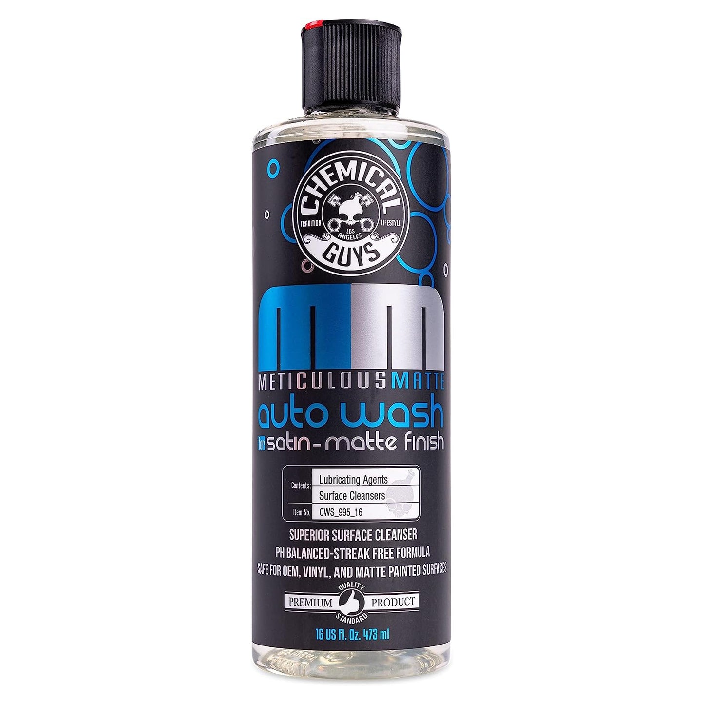 Chemical Guys Slick Finish Cleaner Wax Light Paint Cleanser & Brilliant  Shine Carnauba Wax