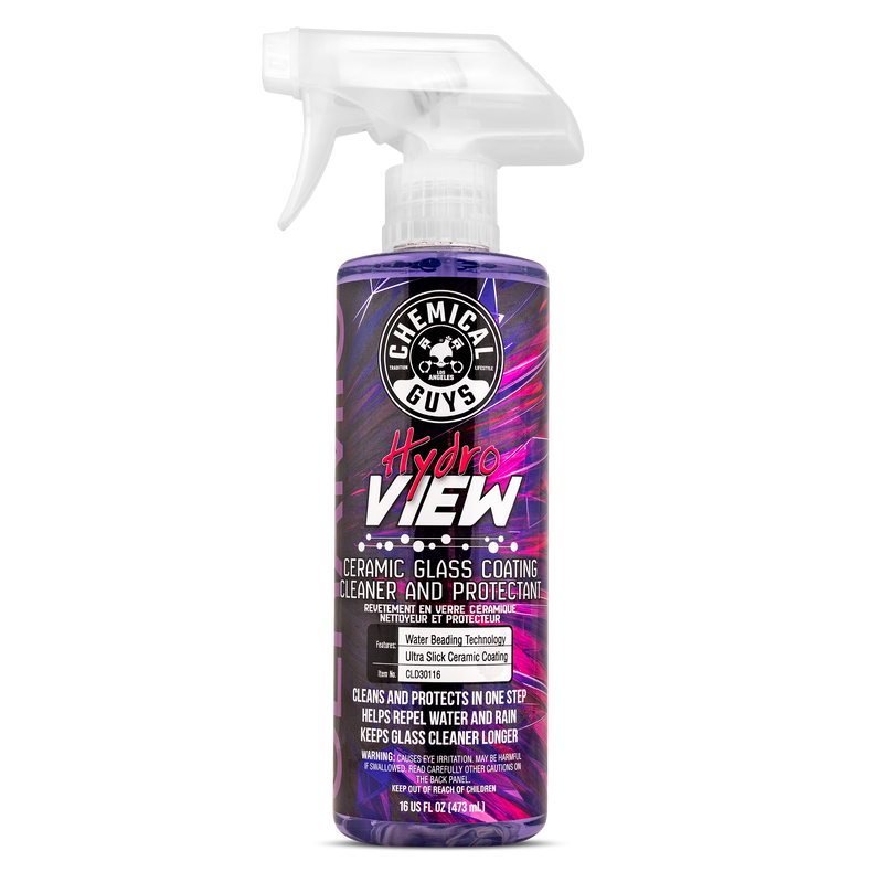 Chemical Guys Hydroview Ceramic Glass Cleaner & Coating, 16 oz –  detaildegree