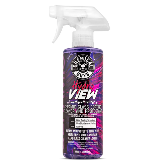 Chemical Guys Hydroview Ceramic Glass Cleaner & Coating, 16 oz