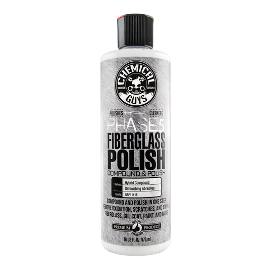 Chemical Guys Phase 5 Fiberglass Compound And Polish, 16 oz