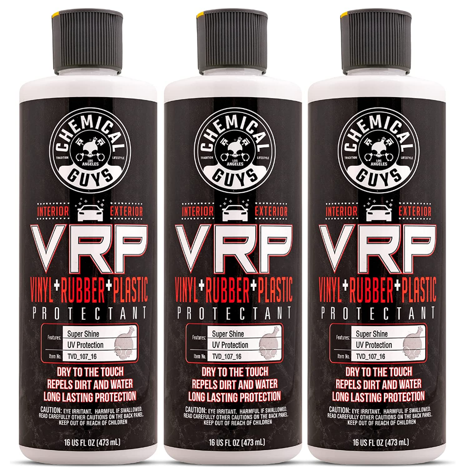 Chemical Guys Silk Shine and VRP used on Tires 