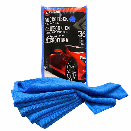 Kirkland Signature Ultra Plush Microfiber Towel, 36 Pcs